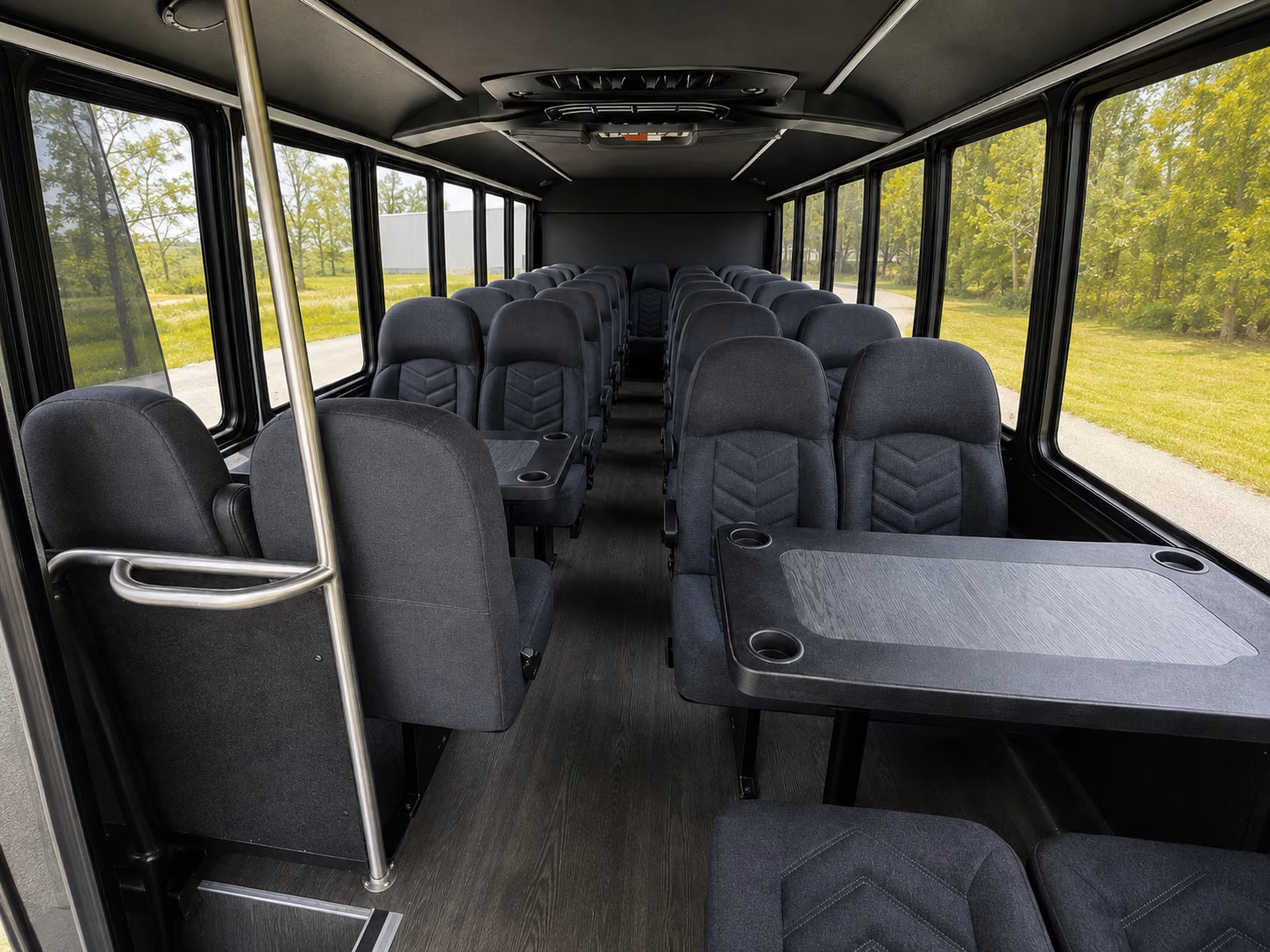 yuma 20 passenger minibus interior